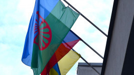 vlajka romská DSC 6971